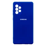 کاور آبی سیلیکونی مناسب برای گوشی موبایل سامسونگ Galaxy A72
