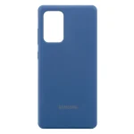 کاور سیلیکونی آبی مدل Shape مناسب برای گوشی موبایل سامسونگ Galaxy A72