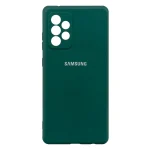 کاور سبز سیلیکونی مناسب برای گوشی موبایل سامسونگ Galaxy A72