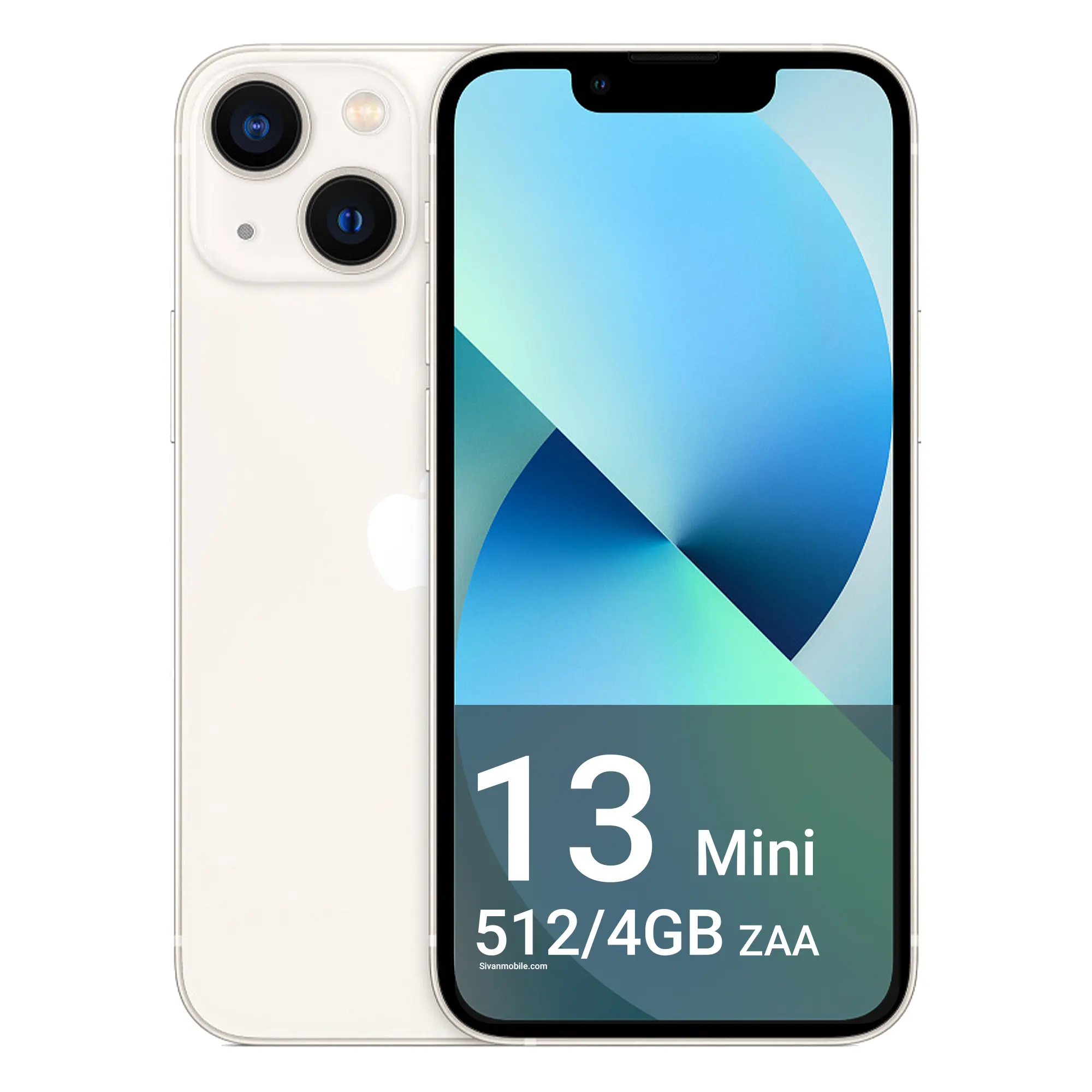گوشی موبایل اپل مدل iPhone 13 Mini White 512/4 ZAA